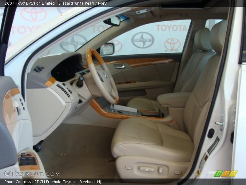 Blizzard White Pearl / Ivory 2007 Toyota Avalon Limited