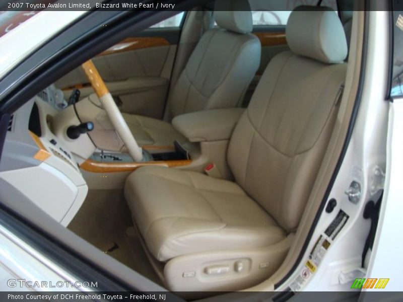 Blizzard White Pearl / Ivory 2007 Toyota Avalon Limited