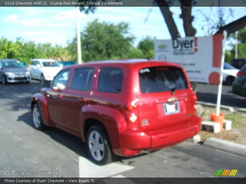 Crystal Red Metallic Tintcoat / Cashmere 2010 Chevrolet HHR LS