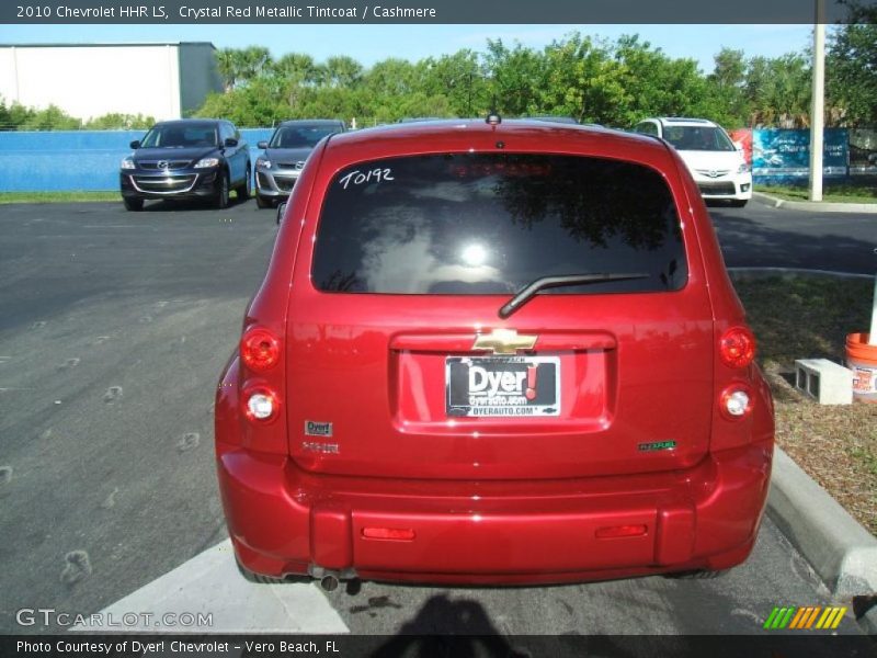 Crystal Red Metallic Tintcoat / Cashmere 2010 Chevrolet HHR LS