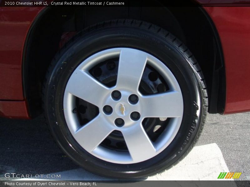 Crystal Red Metallic Tintcoat / Cashmere 2010 Chevrolet HHR LS