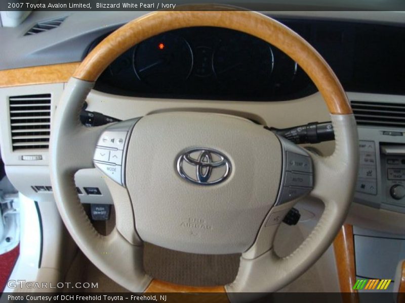 Blizzard White Pearl / Ivory 2007 Toyota Avalon Limited