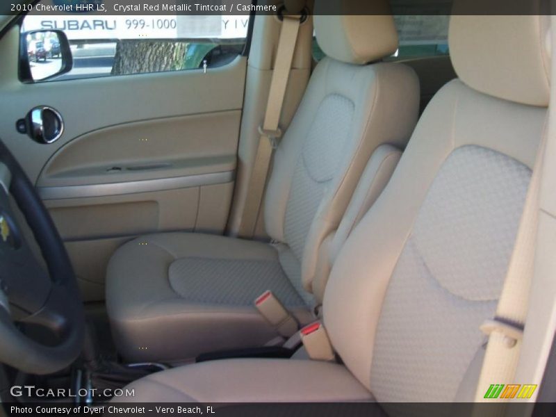 Crystal Red Metallic Tintcoat / Cashmere 2010 Chevrolet HHR LS