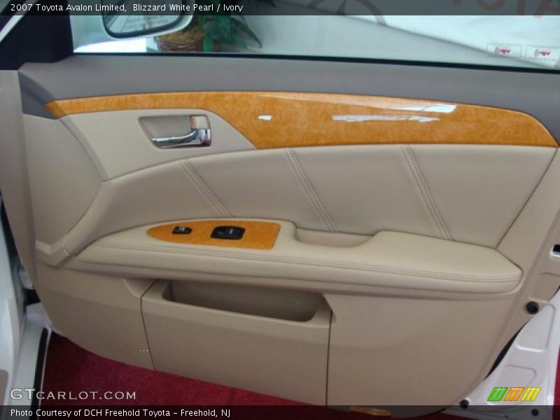 Blizzard White Pearl / Ivory 2007 Toyota Avalon Limited