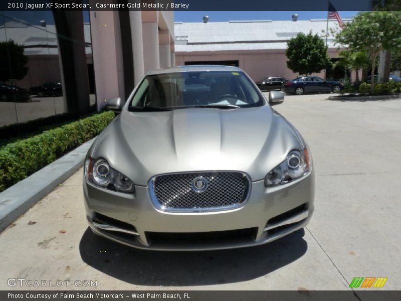 Cashmere Gold Metallic / Barley 2010 Jaguar XF Sport Sedan