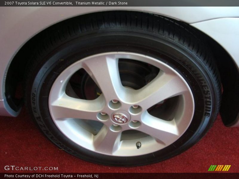 Titanium Metallic / Dark Stone 2007 Toyota Solara SLE V6 Convertible