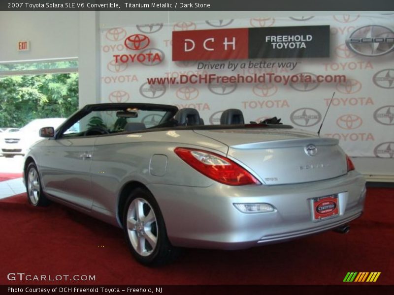Titanium Metallic / Dark Stone 2007 Toyota Solara SLE V6 Convertible