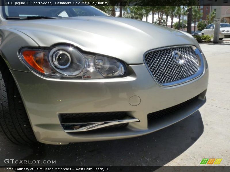 Cashmere Gold Metallic / Barley 2010 Jaguar XF Sport Sedan