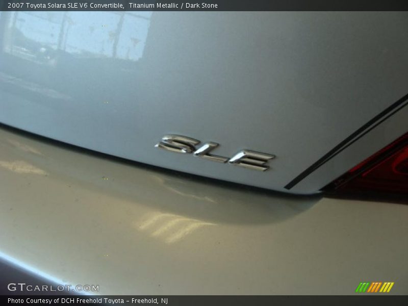 Titanium Metallic / Dark Stone 2007 Toyota Solara SLE V6 Convertible