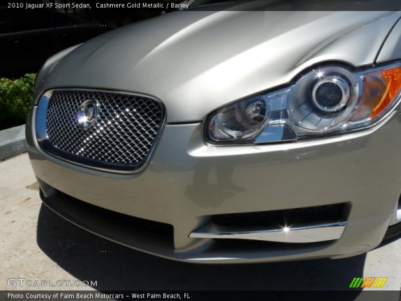 Cashmere Gold Metallic / Barley 2010 Jaguar XF Sport Sedan