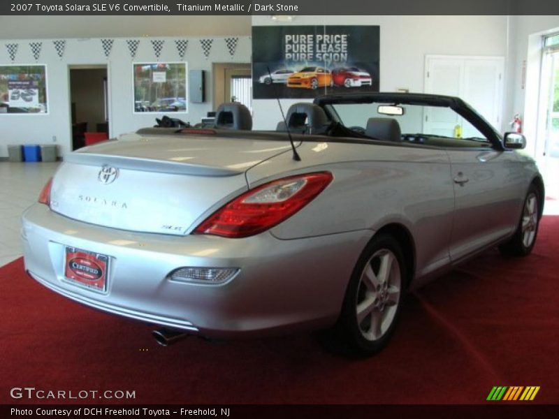 Titanium Metallic / Dark Stone 2007 Toyota Solara SLE V6 Convertible