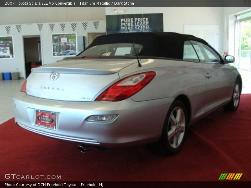 Titanium Metallic / Dark Stone 2007 Toyota Solara SLE V6 Convertible