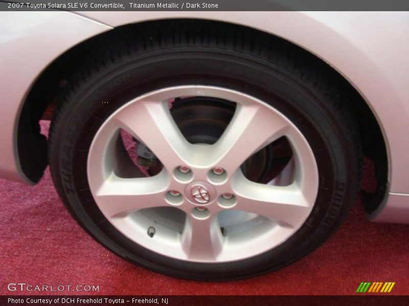Titanium Metallic / Dark Stone 2007 Toyota Solara SLE V6 Convertible