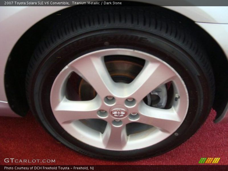 Titanium Metallic / Dark Stone 2007 Toyota Solara SLE V6 Convertible