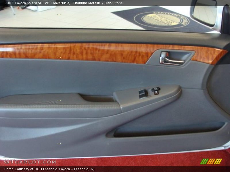 Titanium Metallic / Dark Stone 2007 Toyota Solara SLE V6 Convertible