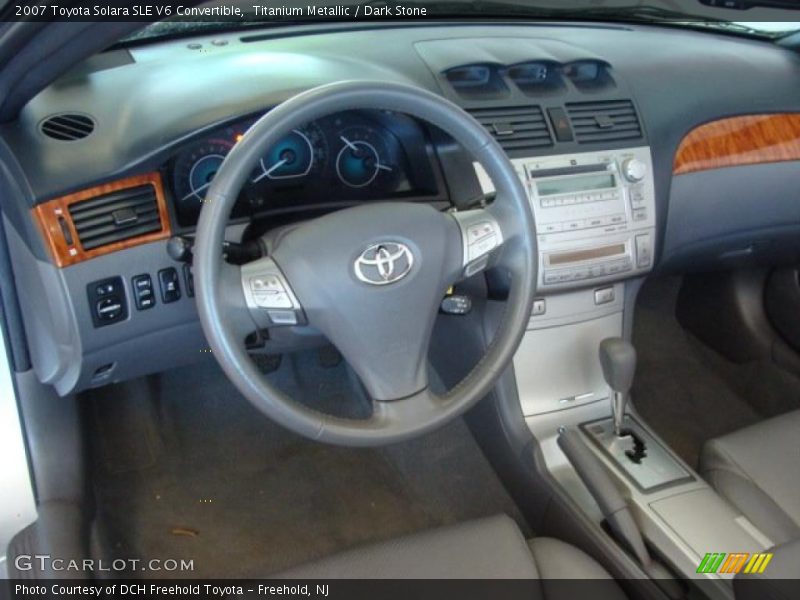 Titanium Metallic / Dark Stone 2007 Toyota Solara SLE V6 Convertible