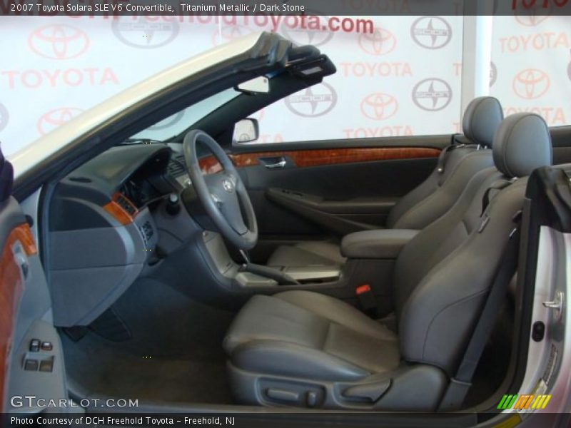 Titanium Metallic / Dark Stone 2007 Toyota Solara SLE V6 Convertible