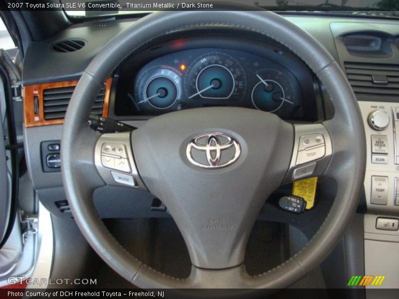 Titanium Metallic / Dark Stone 2007 Toyota Solara SLE V6 Convertible