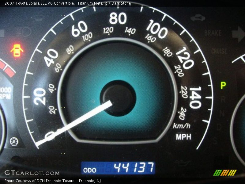 Titanium Metallic / Dark Stone 2007 Toyota Solara SLE V6 Convertible