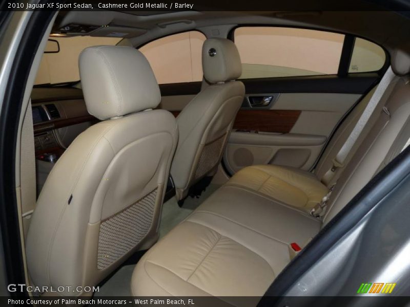 Cashmere Gold Metallic / Barley 2010 Jaguar XF Sport Sedan