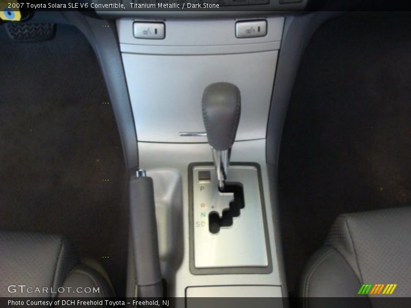 Titanium Metallic / Dark Stone 2007 Toyota Solara SLE V6 Convertible