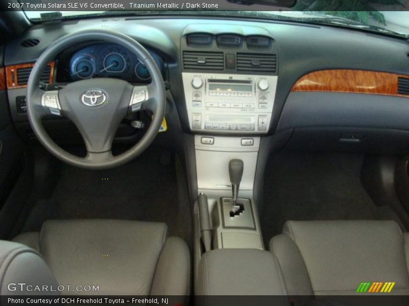 Titanium Metallic / Dark Stone 2007 Toyota Solara SLE V6 Convertible