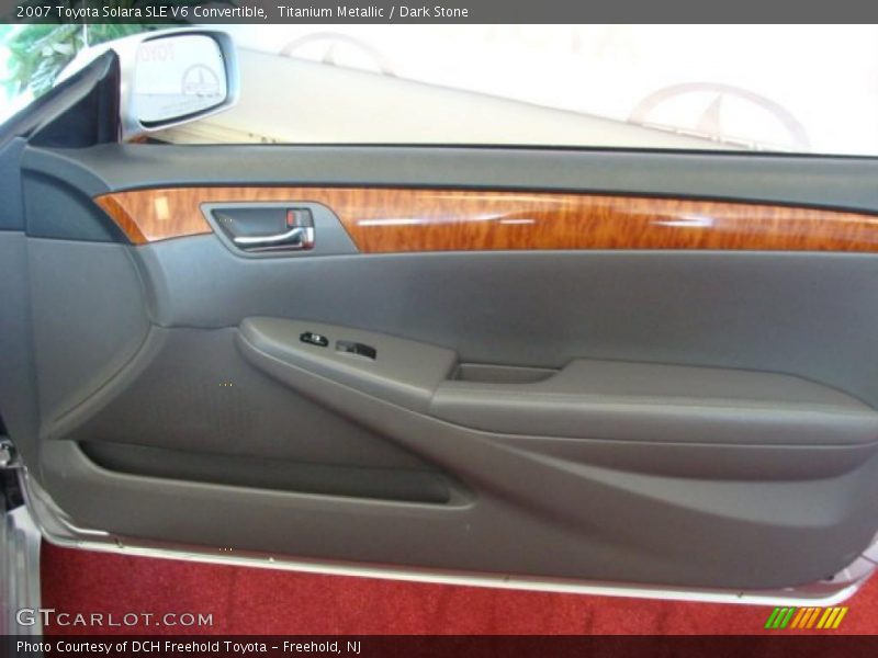 Titanium Metallic / Dark Stone 2007 Toyota Solara SLE V6 Convertible