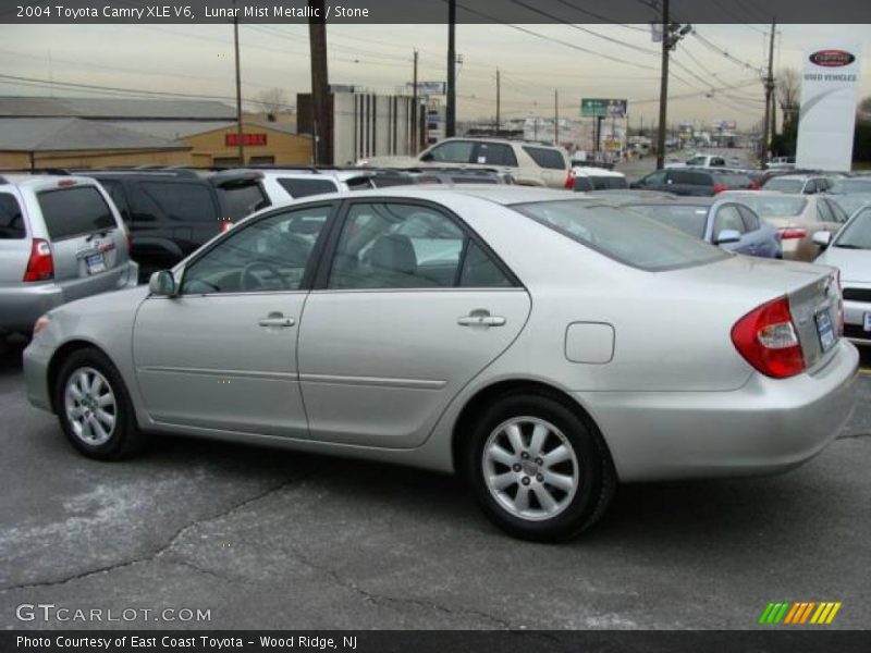 Lunar Mist Metallic / Stone 2004 Toyota Camry XLE V6