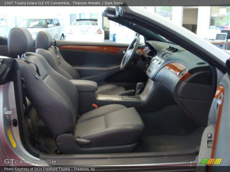 Titanium Metallic / Dark Stone 2007 Toyota Solara SLE V6 Convertible