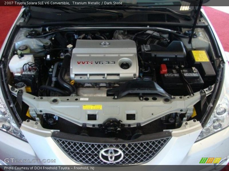Titanium Metallic / Dark Stone 2007 Toyota Solara SLE V6 Convertible
