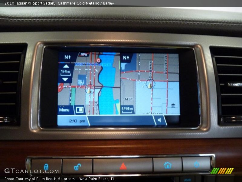 Cashmere Gold Metallic / Barley 2010 Jaguar XF Sport Sedan