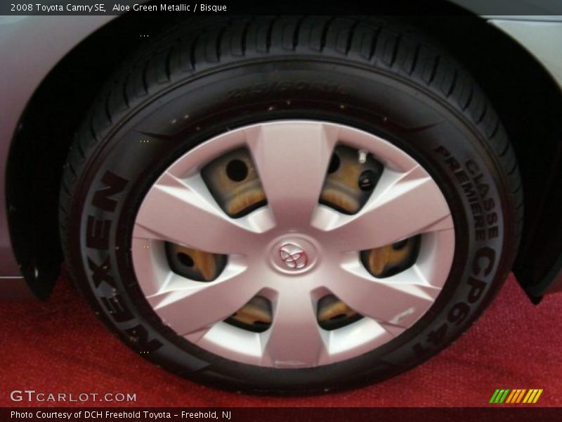 Aloe Green Metallic / Bisque 2008 Toyota Camry SE
