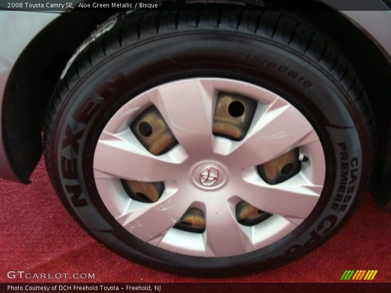 Aloe Green Metallic / Bisque 2008 Toyota Camry SE