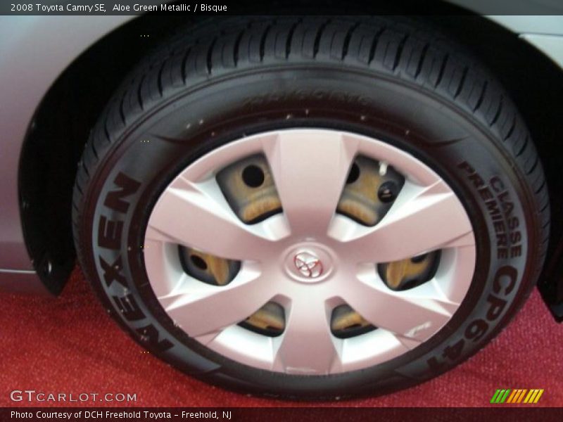Aloe Green Metallic / Bisque 2008 Toyota Camry SE