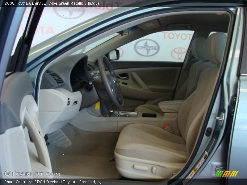 Aloe Green Metallic / Bisque 2008 Toyota Camry SE