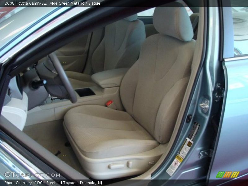 Aloe Green Metallic / Bisque 2008 Toyota Camry SE