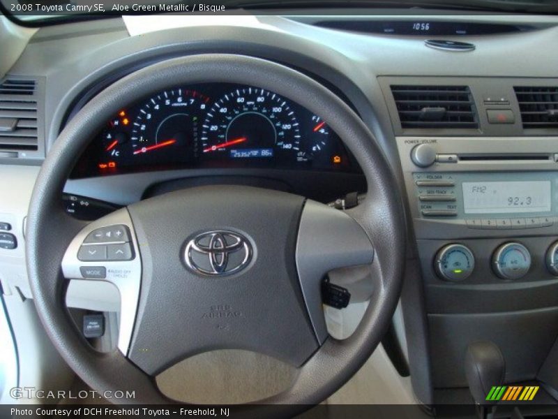 Aloe Green Metallic / Bisque 2008 Toyota Camry SE