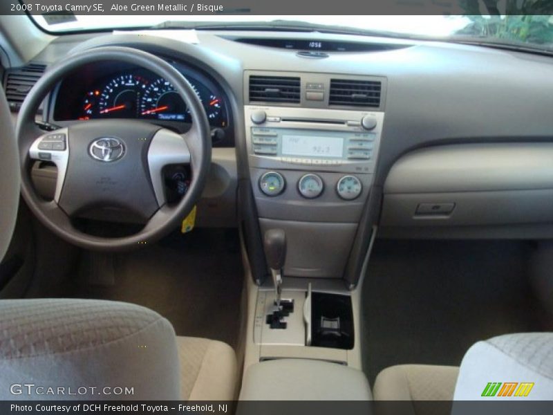 Aloe Green Metallic / Bisque 2008 Toyota Camry SE