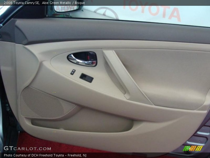 Aloe Green Metallic / Bisque 2008 Toyota Camry SE