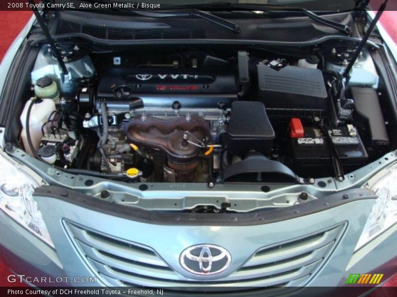 Aloe Green Metallic / Bisque 2008 Toyota Camry SE