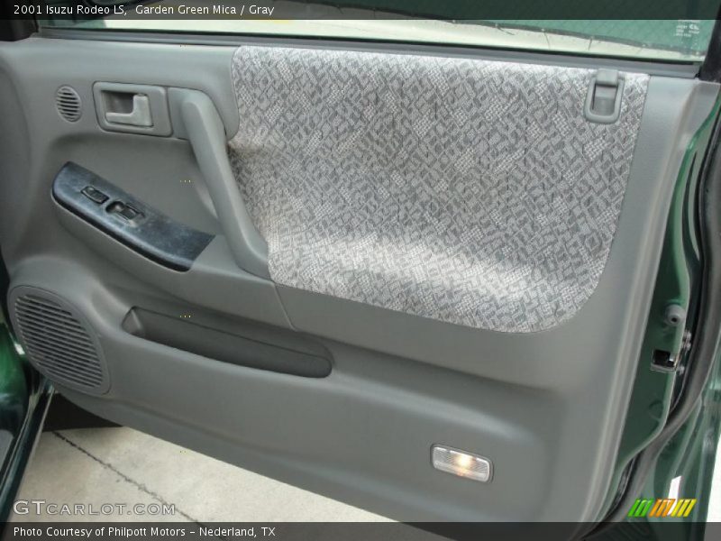Garden Green Mica / Gray 2001 Isuzu Rodeo LS