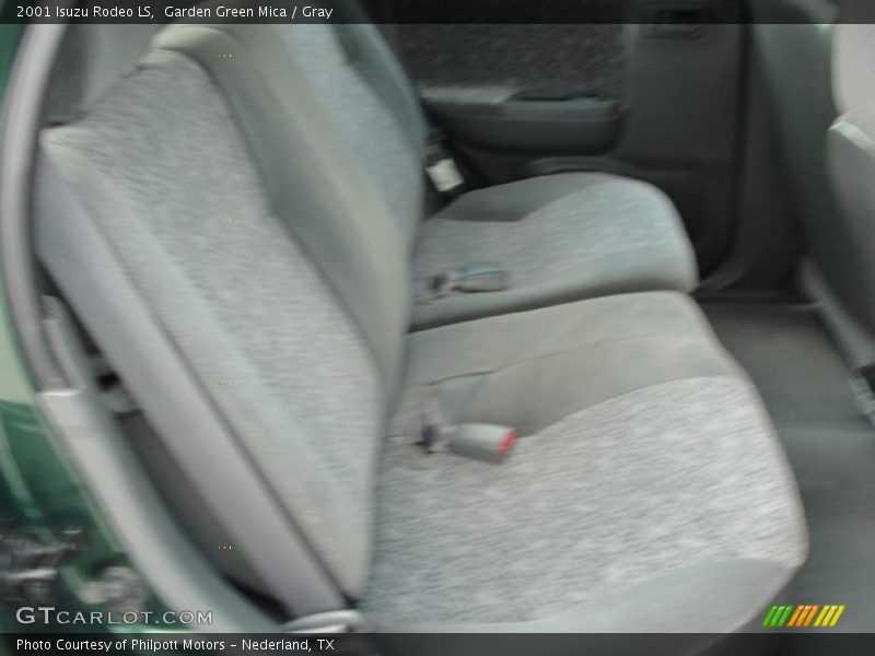 Garden Green Mica / Gray 2001 Isuzu Rodeo LS