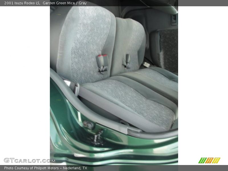 Garden Green Mica / Gray 2001 Isuzu Rodeo LS
