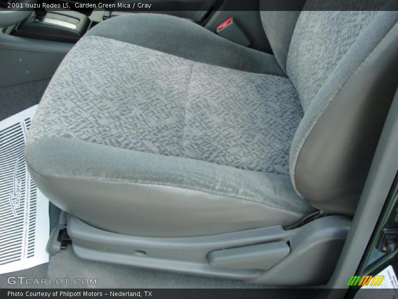 Garden Green Mica / Gray 2001 Isuzu Rodeo LS