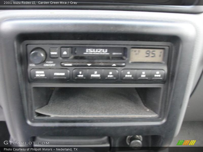 Garden Green Mica / Gray 2001 Isuzu Rodeo LS