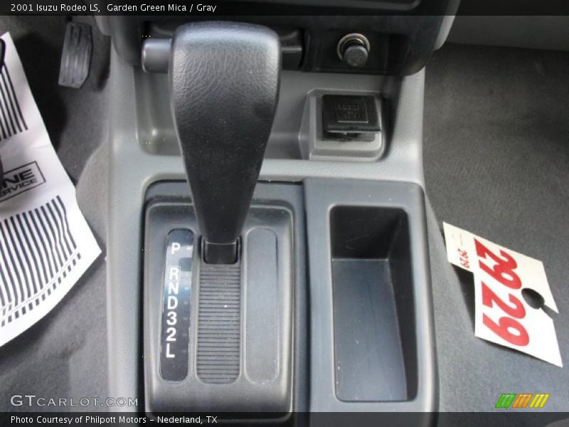 Garden Green Mica / Gray 2001 Isuzu Rodeo LS