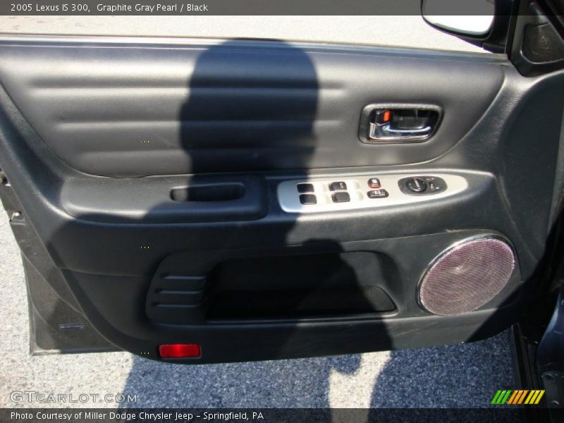 Graphite Gray Pearl / Black 2005 Lexus IS 300