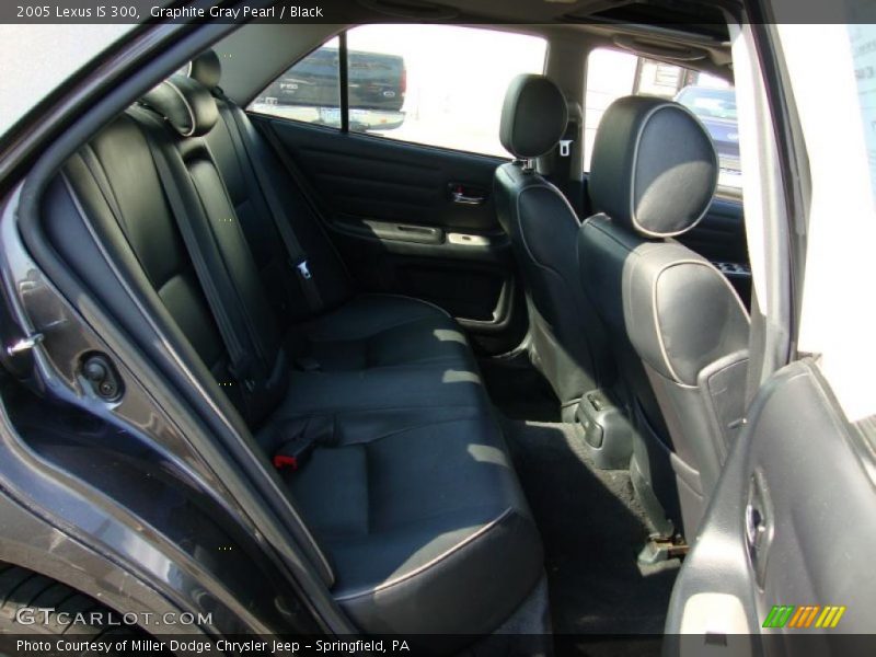 Graphite Gray Pearl / Black 2005 Lexus IS 300