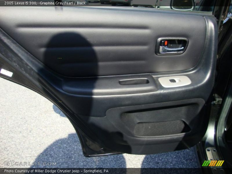 Graphite Gray Pearl / Black 2005 Lexus IS 300