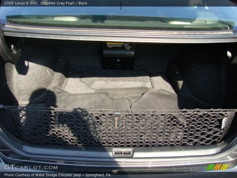 Graphite Gray Pearl / Black 2005 Lexus IS 300